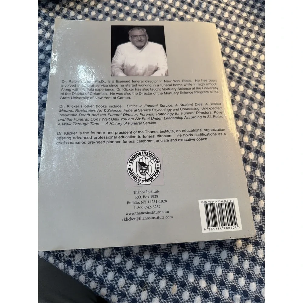 21st Century Funeral Directing and Funeral Service Management by Ralph Klicker